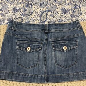 Smart Set Blue Denim Mini Skirt